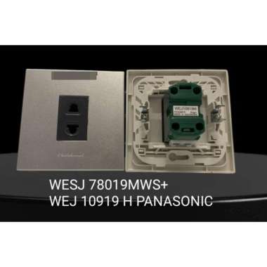 PLATE GANG / SAKLAR / STOP KONTAK PANASONIC 3