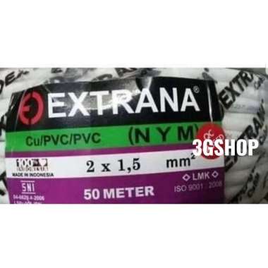 KABEL NYMHY 2X1.5 50M, 100M EXTRANA 50M