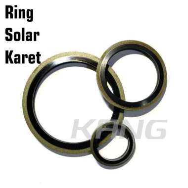 Ring Baut Solar 8mm 10mm 12mm 14mm Washer Seal Ring Karet 10mm