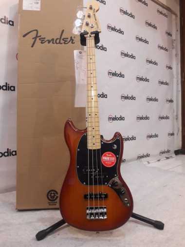 Fender Player Mustang PJ Bass, Maple FB Sienna Sunburst