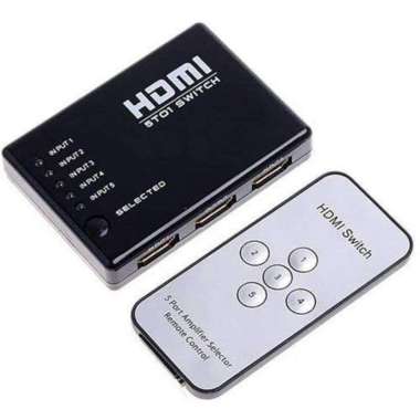 HDMI SWITCH 5 PORT WITH REMOTE HDMI SWITCHER