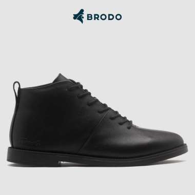 BRODO - Sepatu Signore Manggala Full Black 45