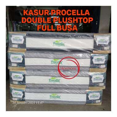 KASUR FULL BUSA PROCELLA BY OLYMPIC KASUR BUSA PROCELLA DOUBLE PLUSHTOP FULL BUSA SERANG NO 1 180X30