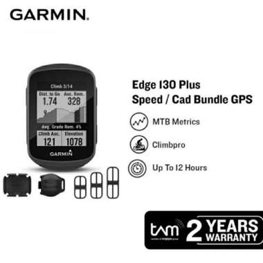 Garmin Edge 130 Plus Speed and Cadence Bundle GPS Garansi Resmi