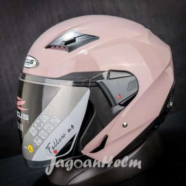 ZEUS HELM ZS611 SOLID | LPINBROWN | ZS-611 | ZS 611 Dual VISOR XL
