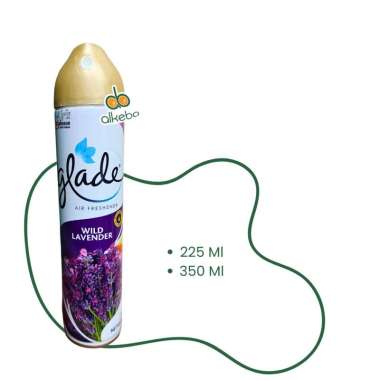 Glade air freshener aerosol 250 ml pengharum ruangan semprot Peony and berry
