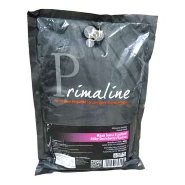 Bubuk Serbuk Minuman Power Drink Powder Ice Blend Primaline Strawberry Instan 800Gram