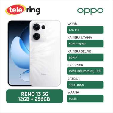 HP OPPO RENO 13 5G 12/256GB PUTIH