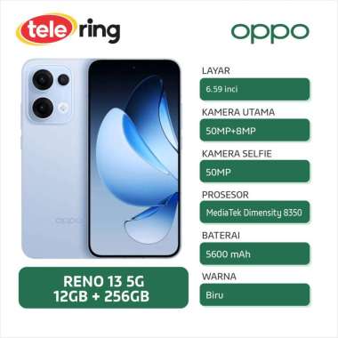HP OPPO RENO 13 5G 12/256GB BIRU