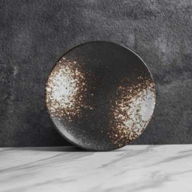 Brewsuniq - Steam White Sharing Plate 6" / piring makan jepang Cantik Unik Estetik Minimalis