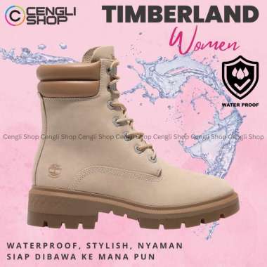SEPATU TIMBERLAND BOOT WANITA ORIGINAL BOOTS KULIT ASLI ORI WATERPROOF TERBARU TW05