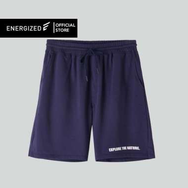 Energized Shorts Pants Bohemian Explorer Men's Casual Sweat 503-22023 L Navy Blue