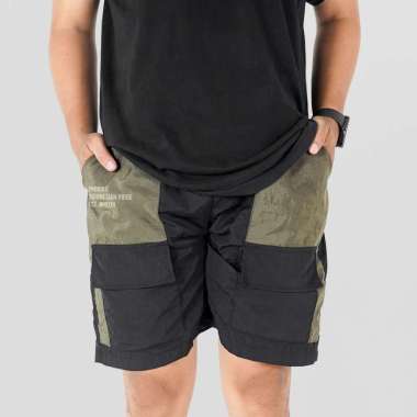 Prodigo * Celana Cargo Pendek Tambaru Motif 2 I Short Pants I Cargo Pants I Celana Cargo Pria M