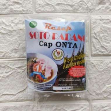 SALERO AWAK Bumbu masak rempah soto sate sop sup rendang instan padang cap onta ayam Soto