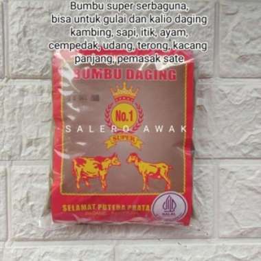 SALERO AWAK Bumbu masak rempah soto sate sop sup rendang instan padang cap onta ayam Daging super