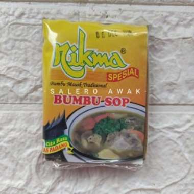 SALERO AWAK Bumbu masak rempah soto sate sop sup rendang instan padang cap onta ayam Nikma Sopp