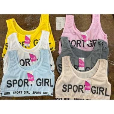 (6pcs) Miniset wanita remaja | miniset cewek SD SMP sport girl Ainian Free size Random