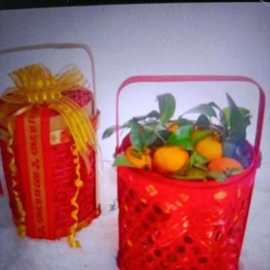 hampers buah Imlek jeruk Shantang 2,5kg/parcel