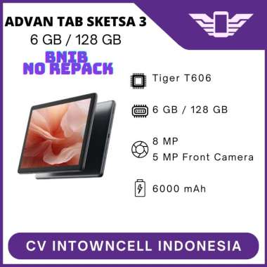 ADVAN TAB SKETSA 3 6/128GB GARANSI RESMI - PROMO