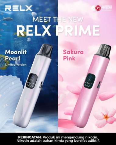 relx prime pod kit black