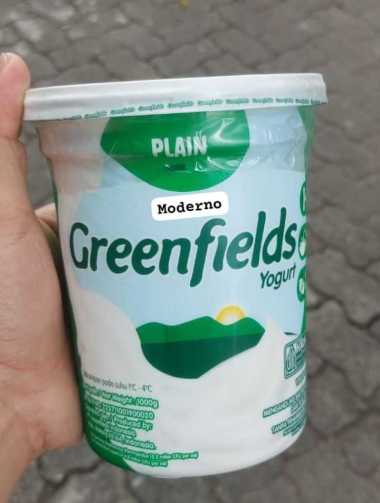 Greenfields Yoghurt 1 Kg - Yogurt plain Greenfields 1 Kg
