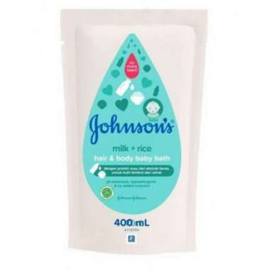 johnson baby bath milk rice 400ml