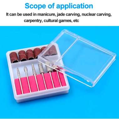 12pcs Batu Grinder - Nails Mini Grinder SET + Amplas