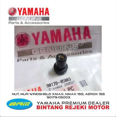 NUT, MUR WINSHIELD XMAX, NMAX 155, AEROX 155 90179-05003