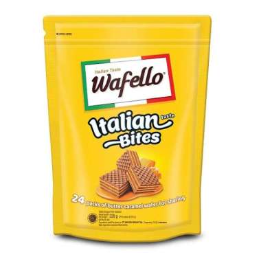 WAFELLO WAFER ITALIA CARAMEL POUCH 228 GR