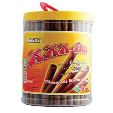 CHO CHO ROCKY XTRA WAFER STICK CHOCOLATE TOP 620 GR
