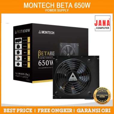 PSU MONTECH BETA 650W 80+ Bronze - Power Supply 650 Watt