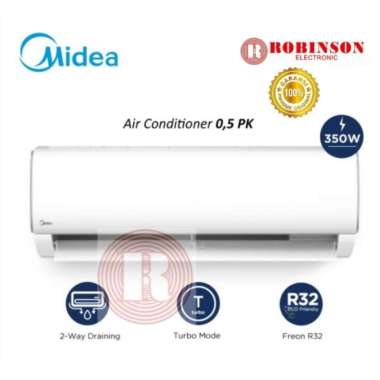 AC SPLIT MIDEA 1/2PK STANDARD MSFC-05CRN1 UNIT ONLY (MEDAN)