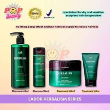 Lador Herbalism Shampoo / Treatment / Shampoo Lador/ Kondisioner Lador Shampoo 150