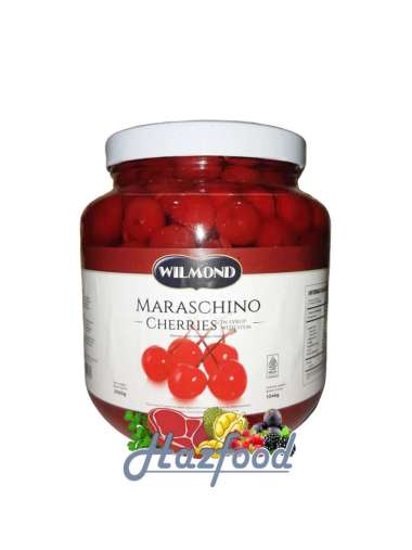 Buah Ceri Merah Tangkai | Maraschino Cherries Wilmond 2 Kg