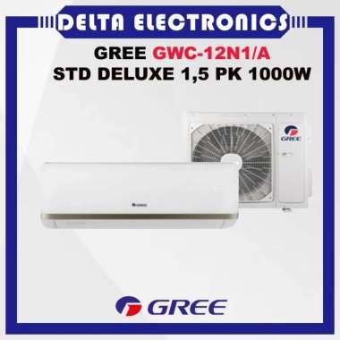 GREE 12N1/A AC Standar 1,5Pk +Pasang +Pipaset5m