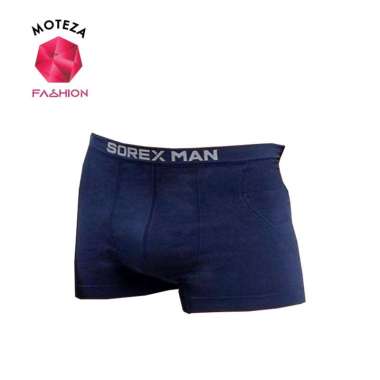 Sorex CD Celana Dalam Pria Laki - M 3817 ; 3819 - Sport Seamless Boxer | BISA PILIH WARNA 3817 DONGK