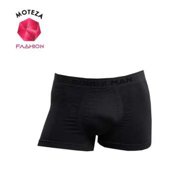 Sorex CD Celana Dalam Pria Laki - M 3817 ; 3819 - Sport Seamless Boxer | BISA PILIH WARNA 3819 HITAM
