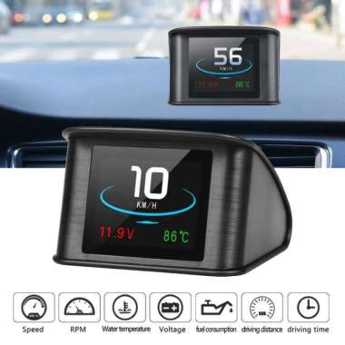 Display HUD Mobil OBD2 On-board Computer Speedometer