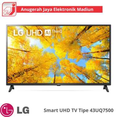 Smart UHD TV 43 inch LG 43UQ7500 / LED TV LG 43UQ7500