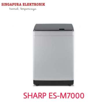 Sharp Mesin Cuci 1 Tabung Top Loading 7kg ES-M7000