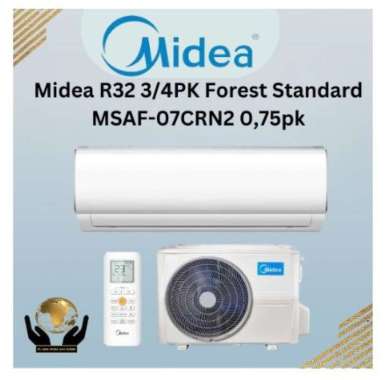 AC Midea MSAF-07CRN2 3/4 PK 07CRN2 0,75 PK (Depok dan sekitarnya)