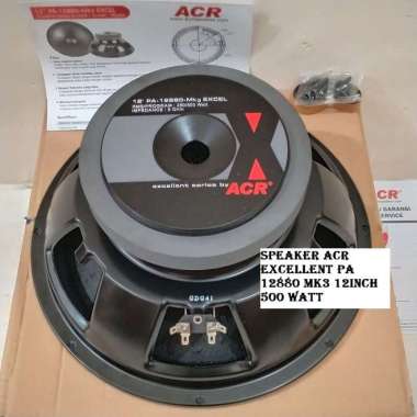Speaker ACR Excellent PA 12880 MK3 12inch 500 Watt