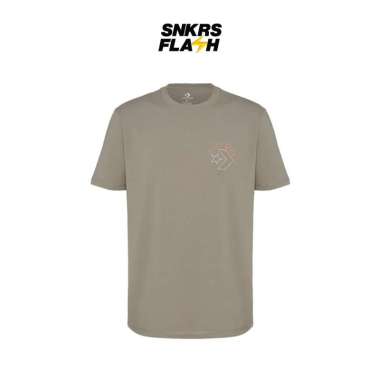 Kaos Pria CONVERSE TOPOGRAPHY T-SHIRT VINTAGE CARGO - MT3104259 S