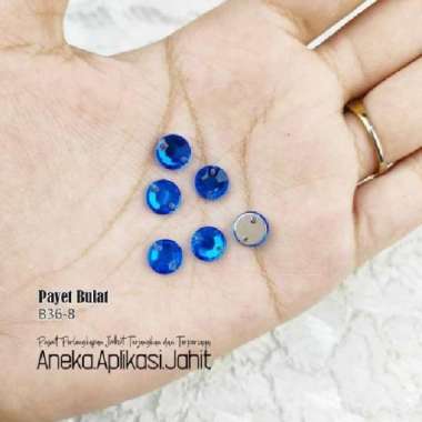 100 BIJI BATU BULAT 8 MM MOTE BATU DIAMOND RESIN PAYET KRISTAL AKRILIK Hitam