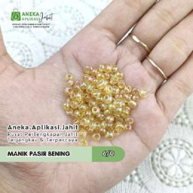 450 GRAM MOTE MANIK PASIR 6/O BENING MERAH BENING