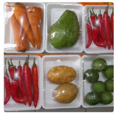 Sayur segar serba 5 ribu pilihan 200-210g