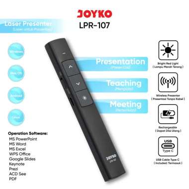 Laser Presenter Laser untuk Presentasi Joyko LPR-107