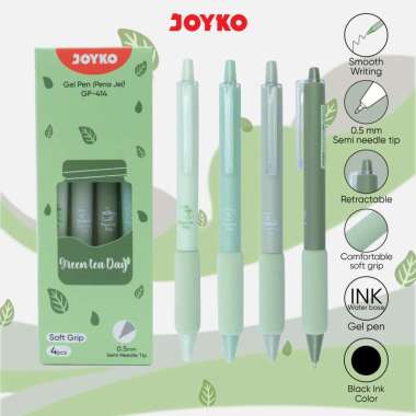 JOYKO Gel Pen Pulpen Pena GP-414 Green tea Day 0.5 mm