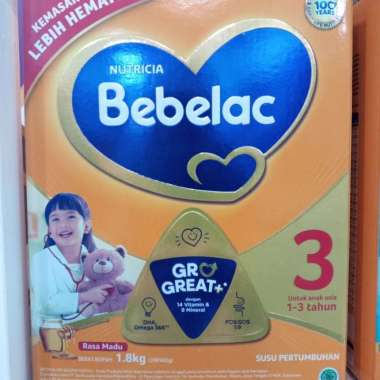 susu bebelac 3 rasa madu 1800 gram