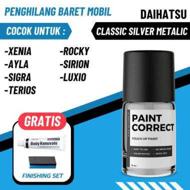 CAT OLES PENGHILANG BARET MOBIL DAIHATSU CLASSIC SILVER METALIK